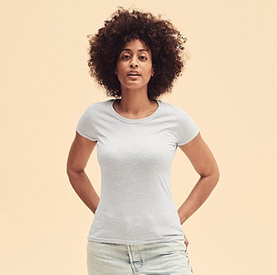 Fruit of the Loom 61-424-0 Ladies Ringspun Premium t-paita