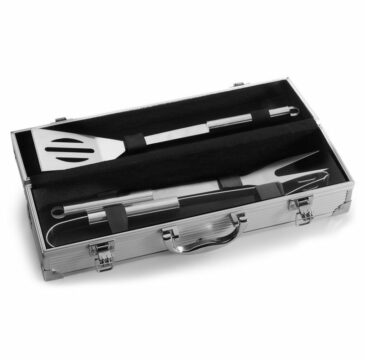 PERUS-GRILLISALKKU 3-in-1 perusvälineet grillaukseen