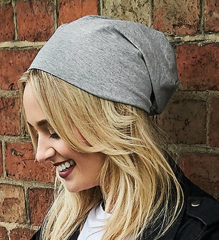 Beechfield B368 Hemsedal Cotton Slouch Beanie -trikoopipo