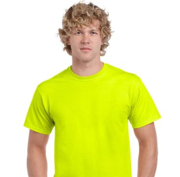 Gildan 2000 Ultra Cotton HUOMIO-t-paita esim. työkäyttöön