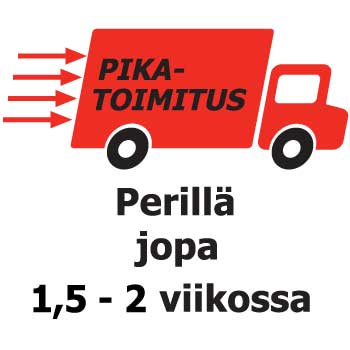 Perillä jopa 1,5 - 2 viikossa