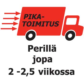 Perillä jopa 2 - 2,5 viikossa