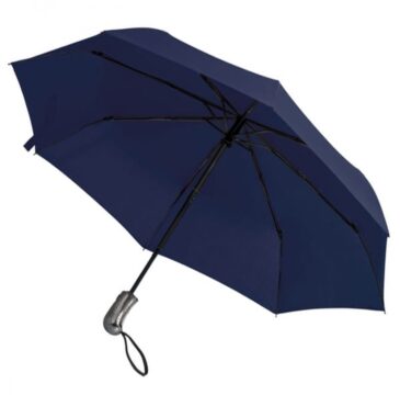 TROMBI -kokoontaitettava myrkynkestävä sateenvarjo täysautomaatti- mekanismilla