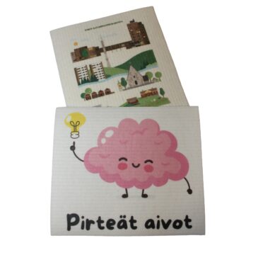 TISKIRÄTTI täysväripainatuksella, kompostoitava ympäristötuote